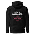 Bevor du fragst, nein - Rückendruck Premium Hoodie