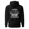 Traumjob Anästhesist - Rückendruck Premium Hoodie
