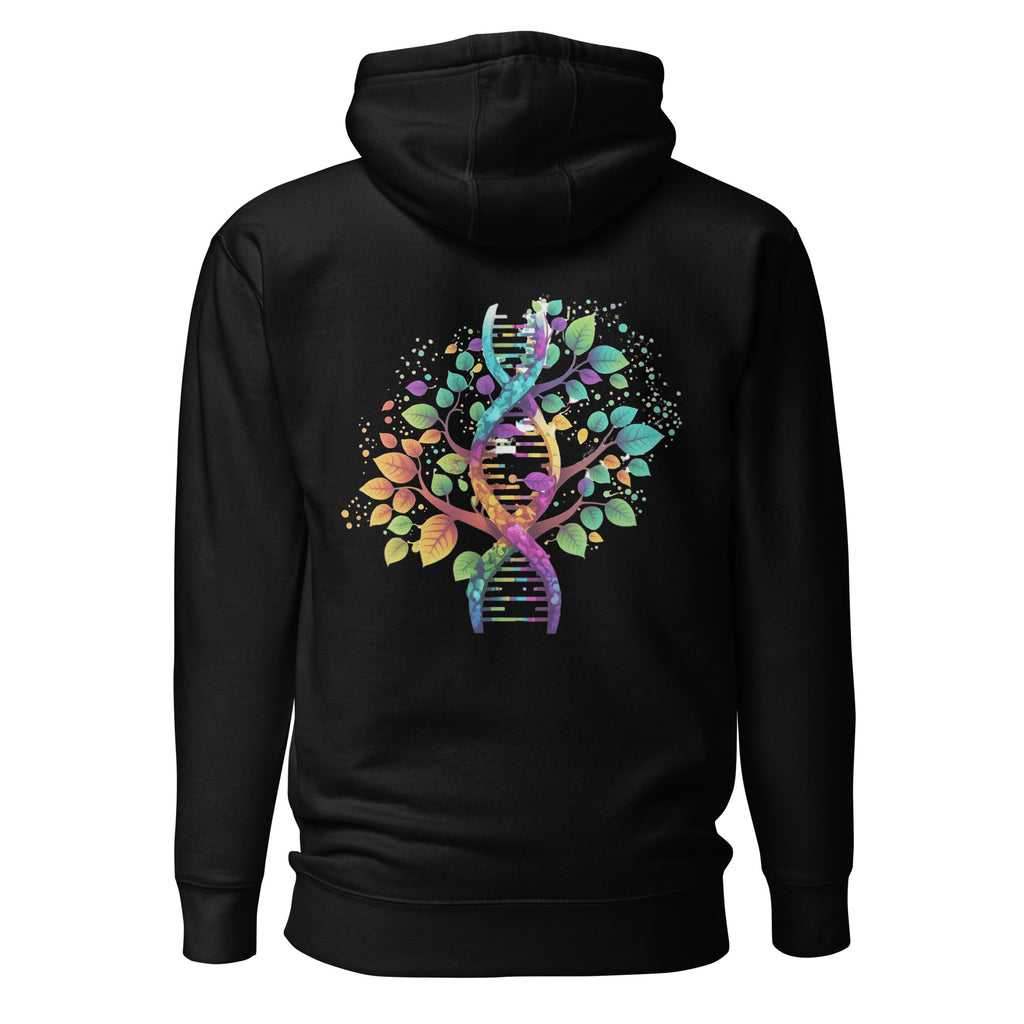 Flower DNA III - Rückendruck Premium Hoodie
