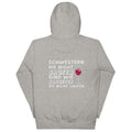 Schwestern die nicht saufen, sind wie Katheter die nicht laufen - Rückendruck Premium Hoodie
