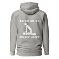 Stayin' alive - Rückendruck Premium Hoodie