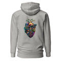 Flower Heart IV - Rückendruck Premium Hoodie