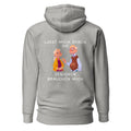 Lasst mich durch, die Senioren brauchen mich - Rückendruck Premium Hoodie