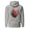 Flower Heart VII - Rückendruck Premium Hoodie
