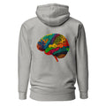 Color Brain III - Rückendruck Premium Hoodie