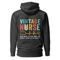 Vintage Nurse - Rückendruck Premium Hoodie