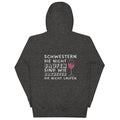 Schwestern die nicht saufen, sind wie Katheter die nicht laufen - Rückendruck Premium Hoodie