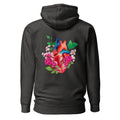 Flower Heart III - Rückendruck Premium Hoodie