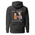 Lasst mich durch, die Senioren brauchen mich - Rückendruck Premium Hoodie