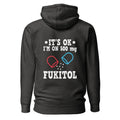 It's ok. I'm on 500mg Fukitol - Rückendruck Premium Hoodie