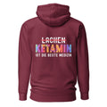 Ketamin ist die beste Medizin - Rückendruck Premium Hoodie