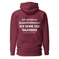 Ich arbeite im Gesundheitswesen. Ich kenne den Wahnsinn - Rückendruck Premium Hoodie