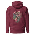 Flower Heart II - Rückendruck Premium Hoodie