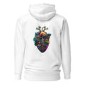 Flower Heart IV - Rückendruck Premium Hoodie