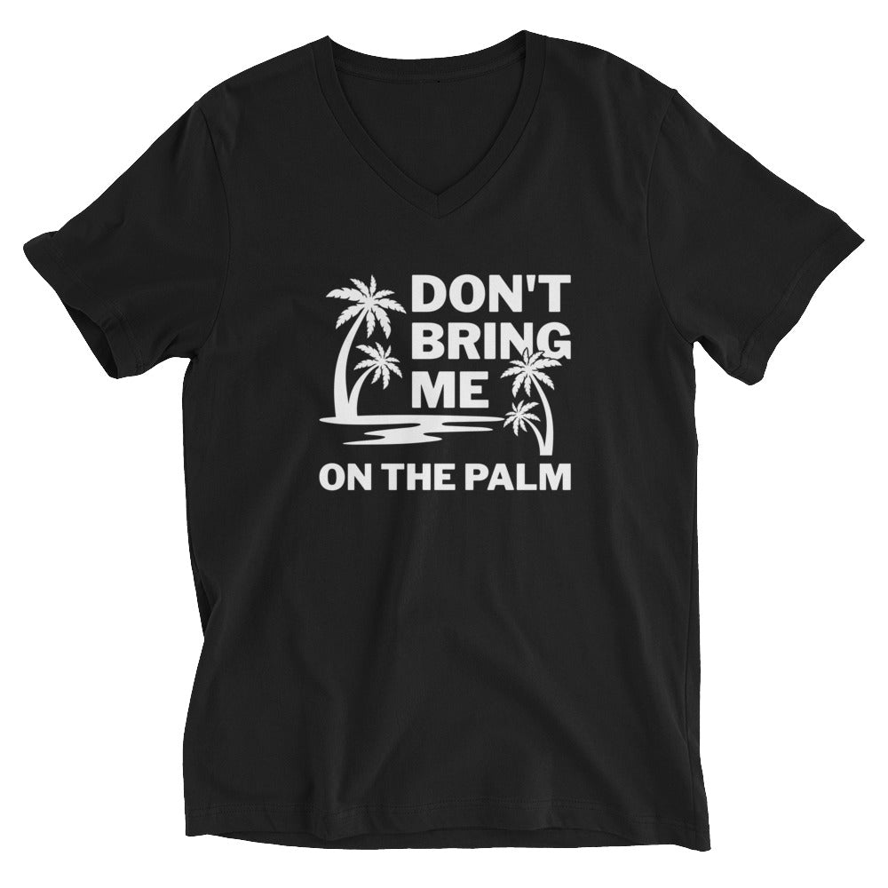 Don't bring me on the palm - V-Ausschnitt Vorgeschrumpfter Baumwollstoff (100%)