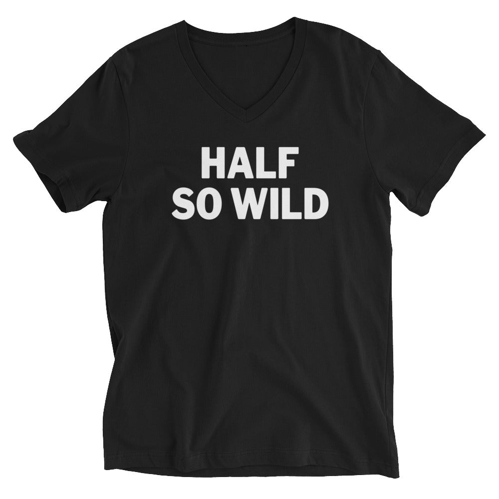 Half so wild - V-Ausschnitt Vorgeschrumpfter Baumwollstoff (100%)