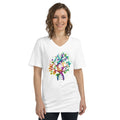 Color DNA III - V-Ausschnitt Vorgeschrumpfter Baumwollstoff (100%)