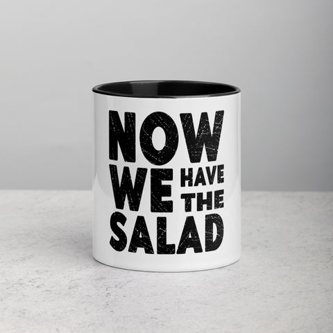 Now we have the salad - Color Tasse