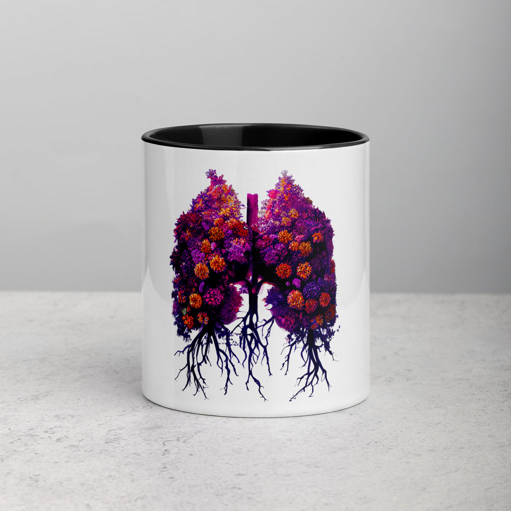 Flower Lung I - Color Tasse