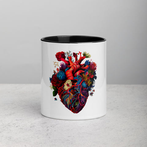 Flower Heart I - Color Tasse