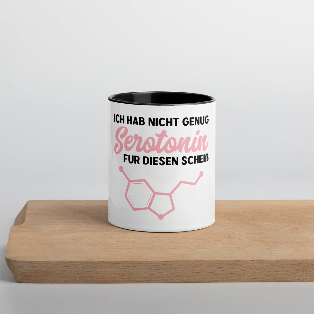 Ich hab nicht genug Serotonin für diesen Scheiß - Color Tasse