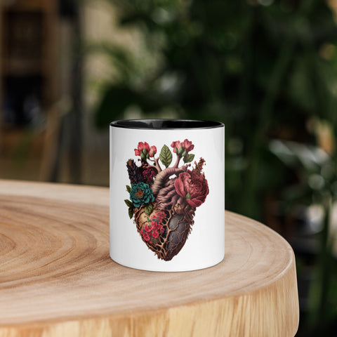 Flower Heart II - Color Tasse