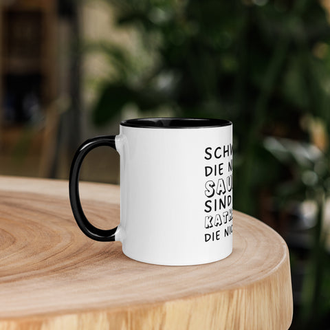 Schwestern die nicht saufen, sind wie Katheter die nicht laufen - Color Tasse