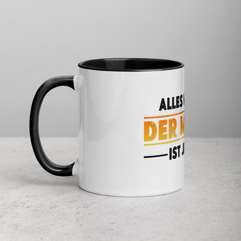 Alles wird gut. Der Meister ist jetzt da - Color Tasse