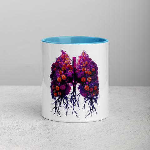 Flower Lung I - Color Tasse