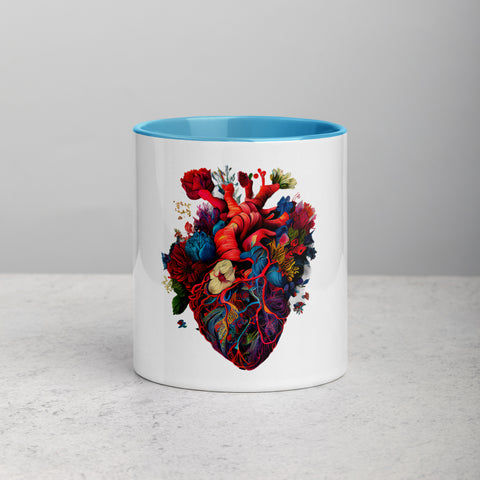 Flower Heart I - Color Tasse