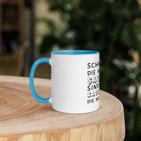 Schwestern die nicht saufen, sind wie Katheter die nicht laufen - Color Tasse