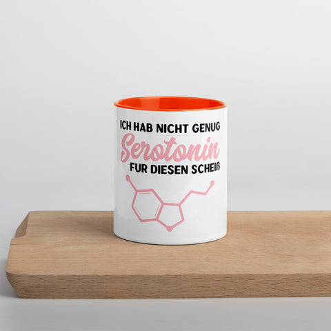 Ich hab nicht genug Serotonin für diesen Scheiß - Color Tasse