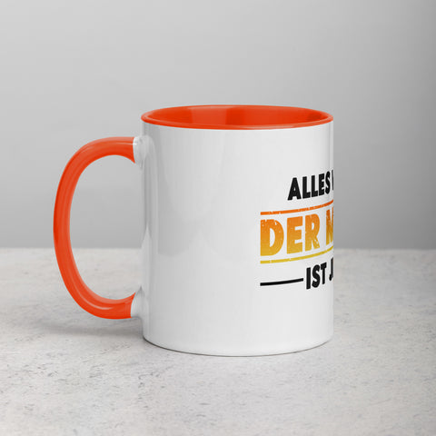 Alles wird gut. Der Meister ist jetzt da - Color Tasse