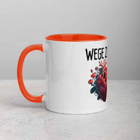 Wege zu meinem Herzen - Color Tasse