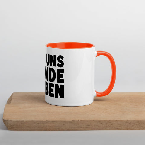 Lass uns Fremde bleiben - Color Tasse