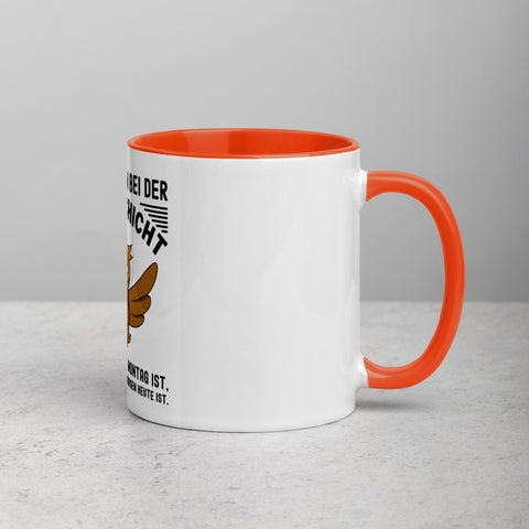Willkommen bei der Nachtschicht - Color Tasse