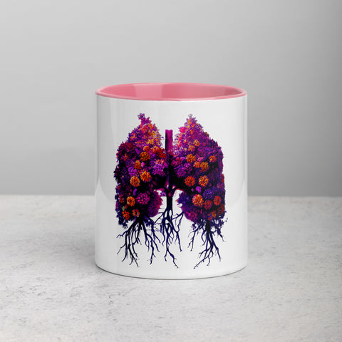 Flower Lung I - Color Tasse