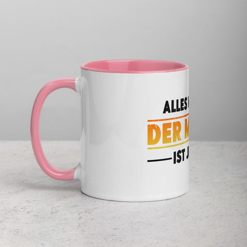 Alles wird gut. Der Meister ist jetzt da - Color Tasse