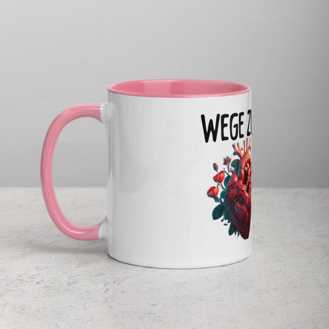 Wege zu meinem Herzen - Color Tasse