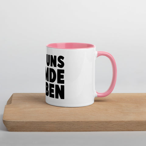 Lass uns Fremde bleiben - Color Tasse