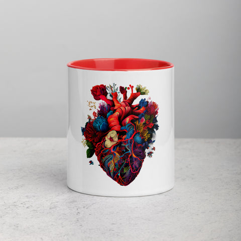 Flower Heart I - Color Tasse