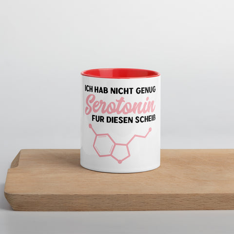 Ich hab nicht genug Serotonin für diesen Scheiß - Color Tasse