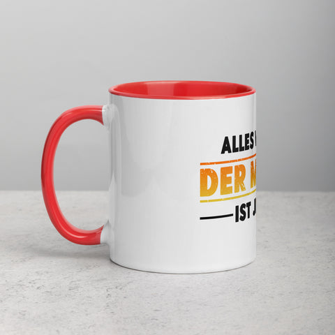 Alles wird gut. Der Meister ist jetzt da - Color Tasse