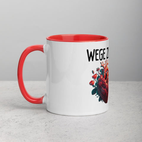 Wege zu meinem Herzen - Color Tasse