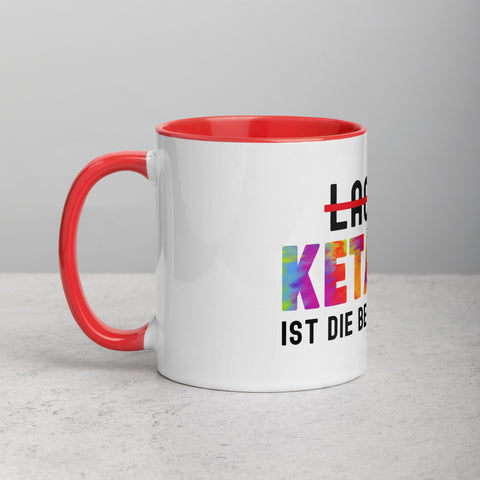 Ketamin ist die beste Medizin - Color Tasse