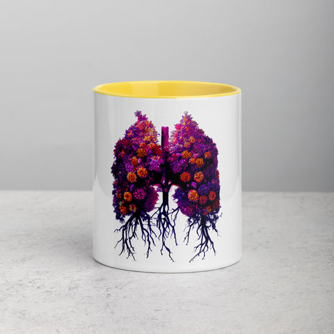 Flower Lung I - Color Tasse