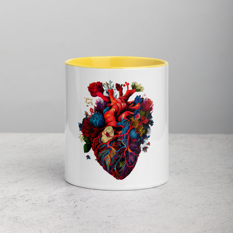 Flower Heart I - Color Tasse