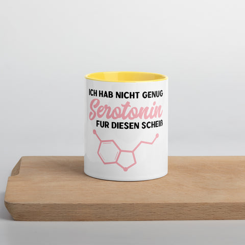 Ich hab nicht genug Serotonin für diesen Scheiß - Color Tasse