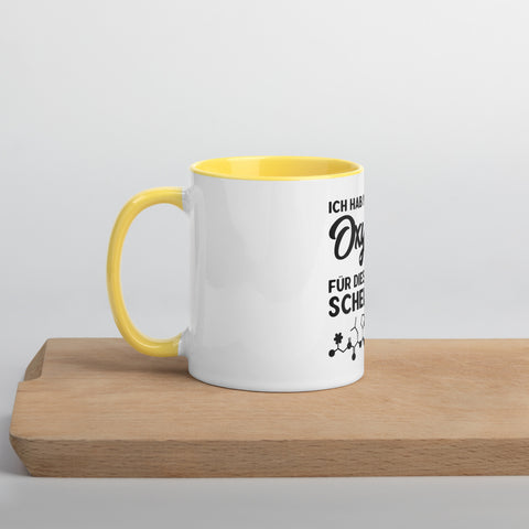Ich hab nicht genug Oxytocin für diesen Scheiß - Color Tasse