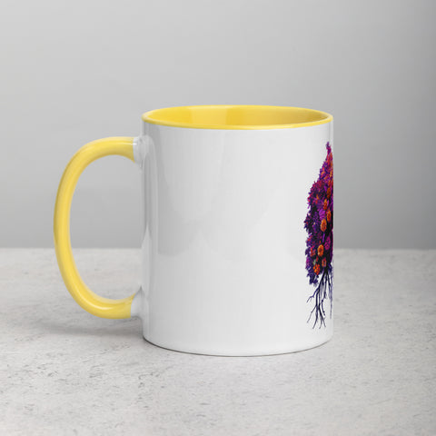 Flower Lung I - Color Tasse